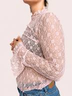 The Laura Top - Roze