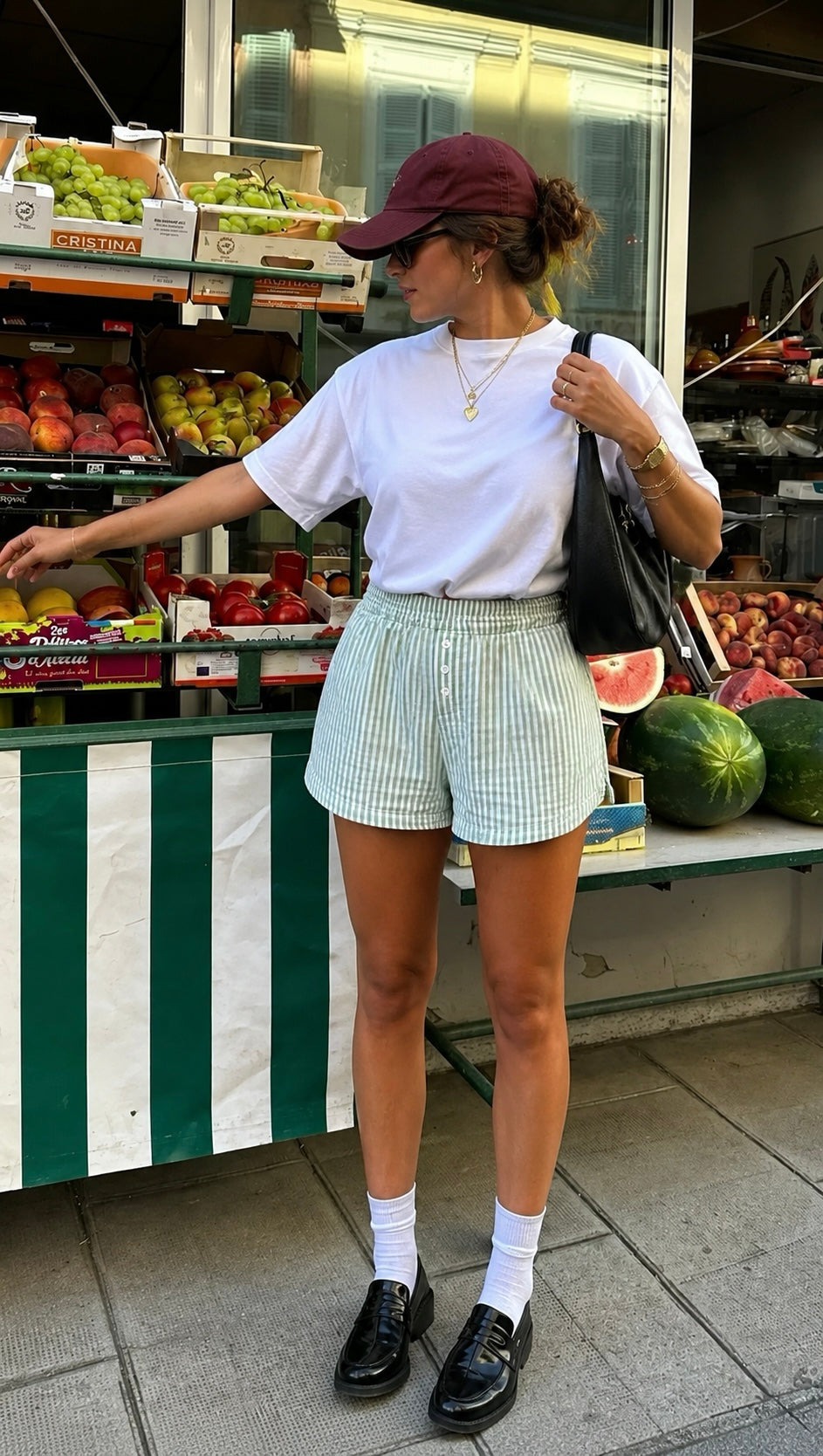 The Striped Shorts