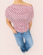 The Mila Top - Roze