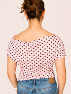The Mila Top - Roze