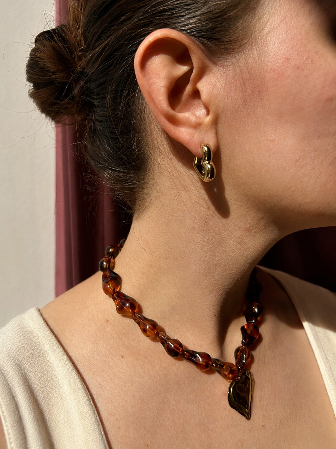 Minimalistic Heart Hoops