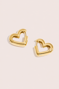 Minimalistic Heart Hoops