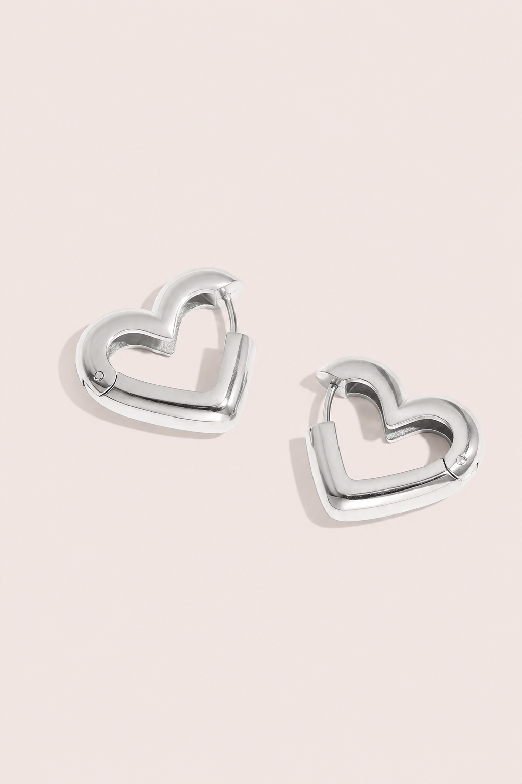 Minimalistic Heart Hoops